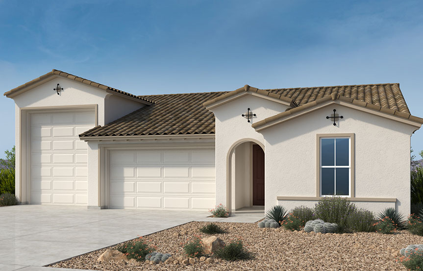 Taylor Morrison Alamar Journey Crossing Elevation A - Spanish Colonial