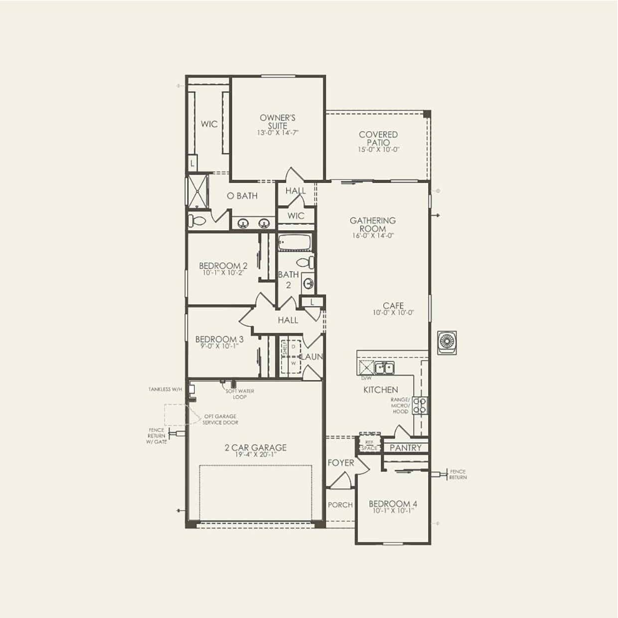 Hummingbird floorplan by Pulte Homes in Alamar community in Avondale, AZ
