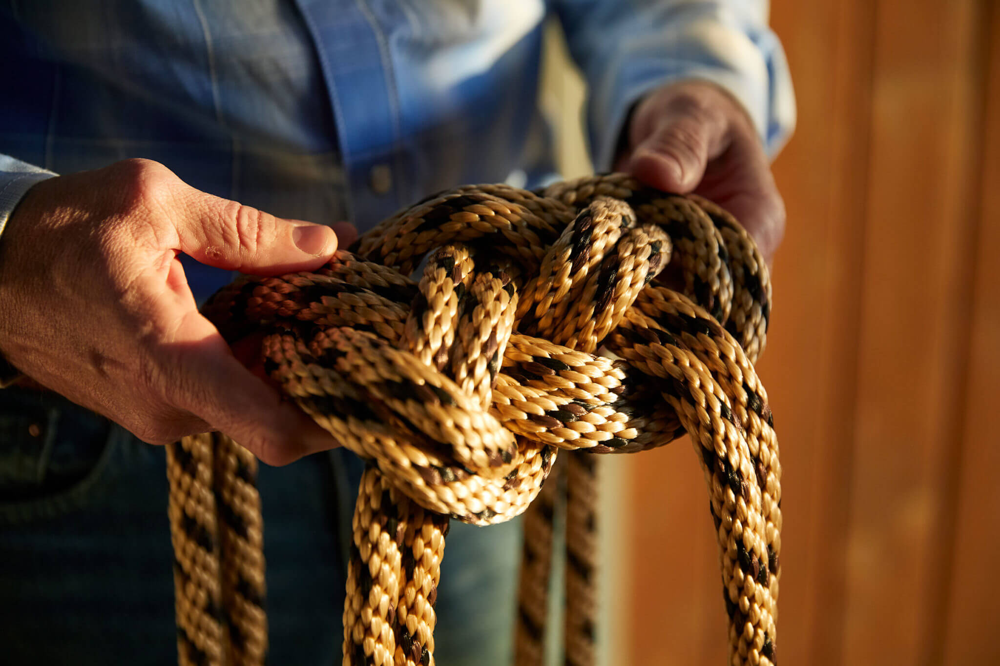 Man with rope image for Alamar community in Avondale, Arizona