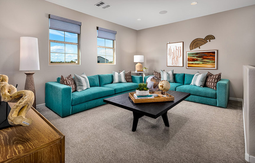 Ridge Ponderosa model Loft by Brookfield Residential at Alamar in Avondale, AZ