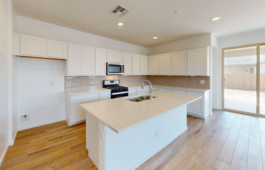Sage Clover Kitchen by Brookfield Residential at Alamar in Avondale, AZ