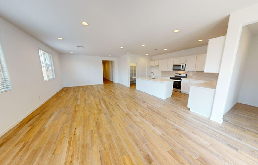 Sage Clover Great Room by Brookfield Residential at Alamar in Avondale, AZ