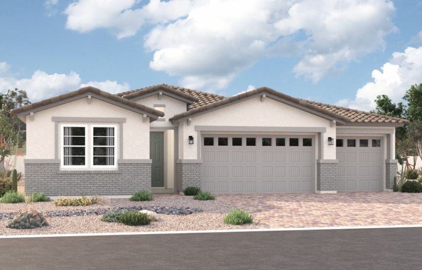 Richmond American Homes Alamar Bridle Park Alden Elevation D