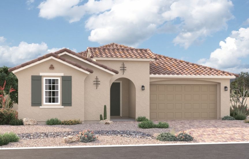 Richmond American Homes Alamar Bridle Park Celeste Elevation A