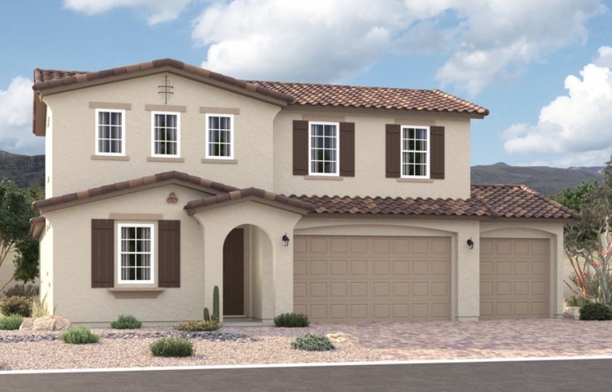 Richmond American Homes Alamar Fire Sky Elderberry Elevation A