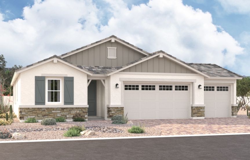 Richmond American Homes Alamar Fire Sky Slate Elevation B