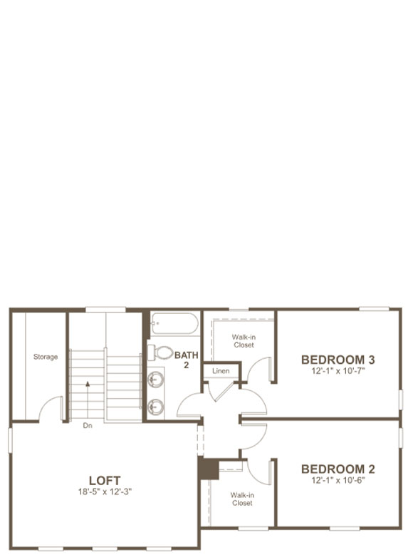 12365 W Parkway Ln Floorplan Upstairs