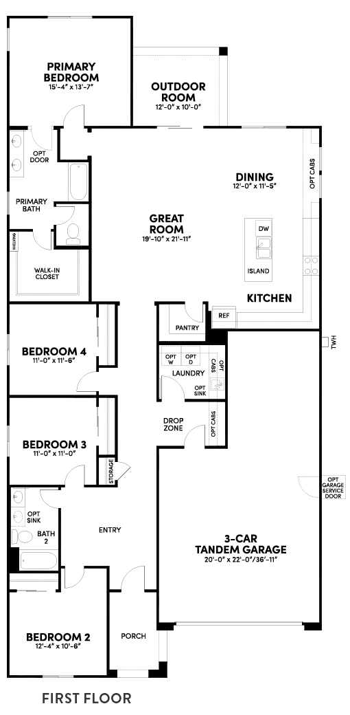 Ridge Laredo floorplan by Brookfield Residential at Alamar in Avondale, AZ