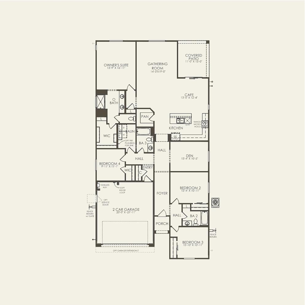 Cantania floorplan by Pulte Homes in Alamar community in Avondale, AZ