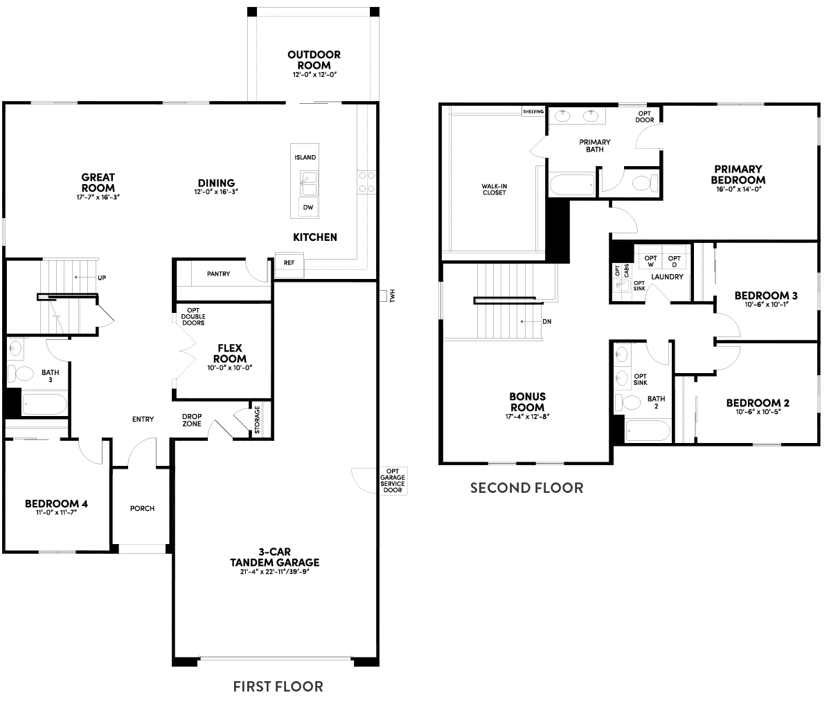 Ridge Ponderosa floorplan by Brookfield Residential at Alamar in Avondale, AZ