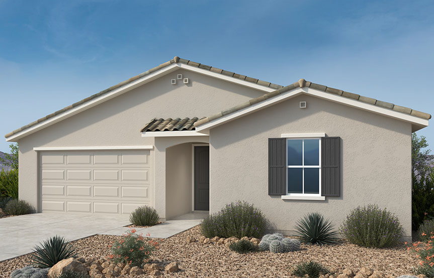Taylor Morrison Alamar Landmark York Elevation A - Spanish Colonial