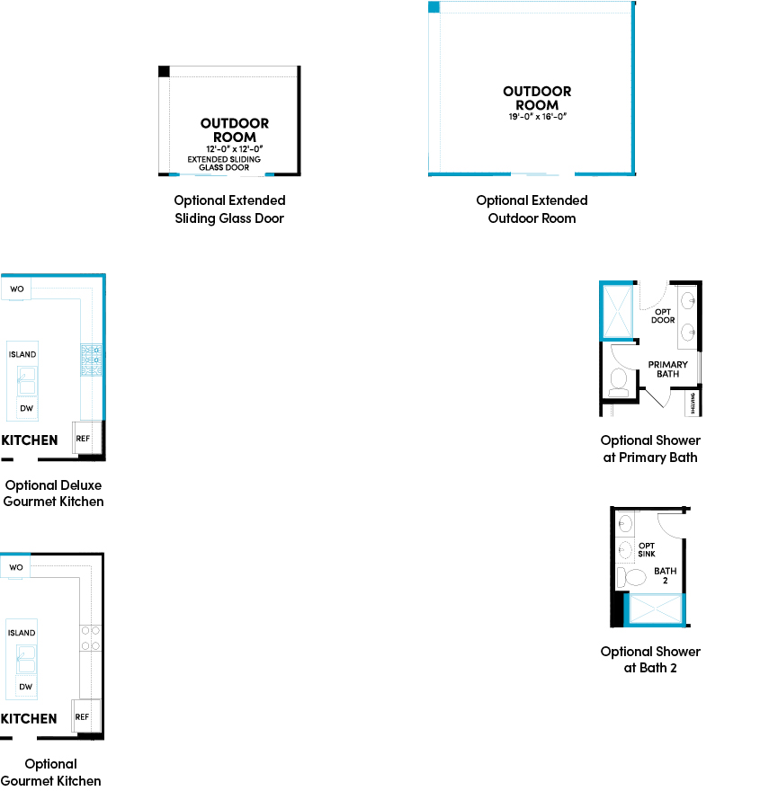Sage Clover floorplan by Brookfield Residential at Alamar in Avondale, AZ