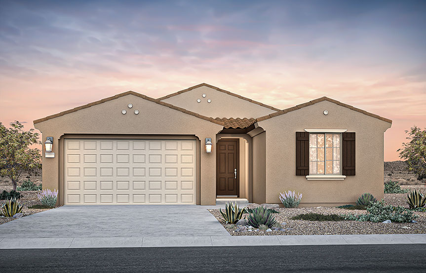 Pulte Homes Alamar Cactus Cantania - Elevation A