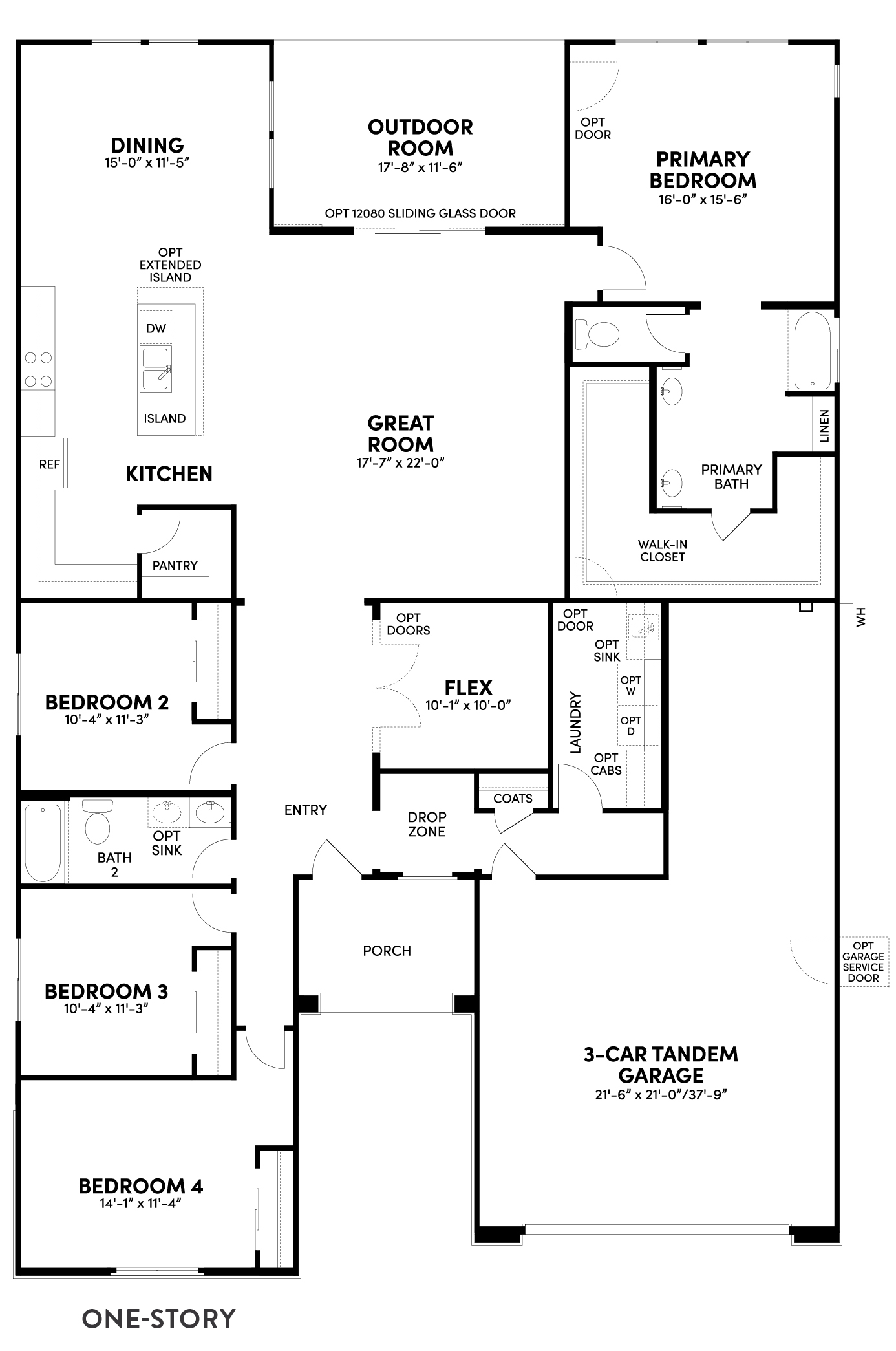 Mariposa Lily floorplan by Brookfield Residential at Alamar in Avondale, AZ