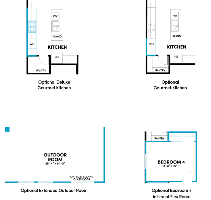 Mariposa Acacia floorplan by Brookfield Residential at Alamar in Avondale, AZ